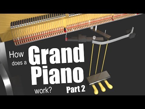 How does a Grand Piano work? - Part 2