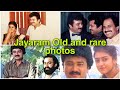 JAYARAM ജയറാം OLD AND RARE PHOTOS JAYARAM MALAYALAMACTOR PARVATHY KALIDAS ASWATHY