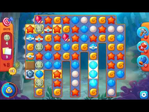 Fishdom 2021 - Challenge Level 6476    #playrix #fishdom #gaming