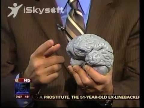 How a Gunshot Wound Affects the Brain (with a model of the brain): Dr. Kornel on Fox 5 NY