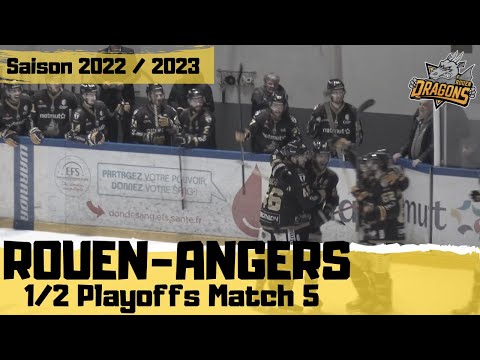 Hockey : Rouen - Angers 1/2 Finale Playoffs 2023 M3