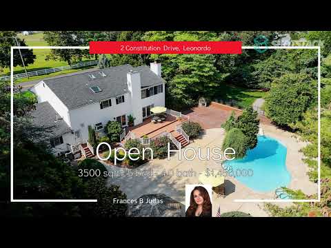 Open House! 2 CONSTITUTION DRIVE LEONARDO NJ.