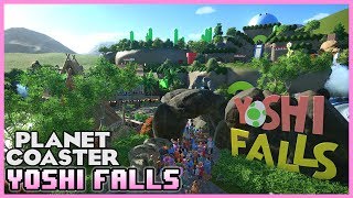 YOSHI FALLS!! Ride Spotlight 33 #PlanetCoaster
