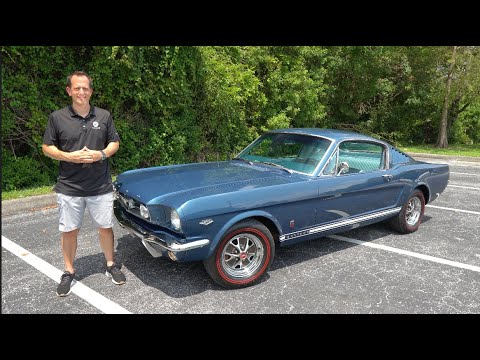 Is the 1965 Ford Mustang GT K-code a BETTER muscle car than a Chevy Camaro SS?