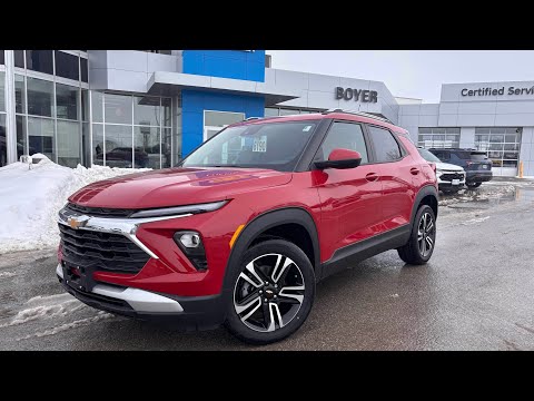 2026 Chevrolet TrailBlazer AWD 4dr LT in Red for sale at Boyer Chevrolet Lindsay Ltd. in Lindsay, ON