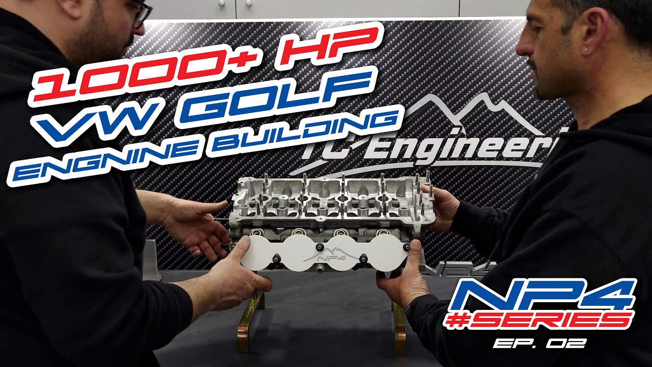 1000HP+ VW Golf engine build - NP4 Series 2021 Ep. 02 - TC Engineering - GOLF NP4 - Made in Italy