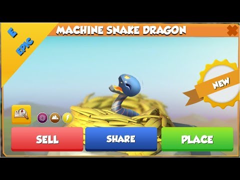 Machine snake Dragon Hatching!- Dragon Mania Legends - part 814 HD
