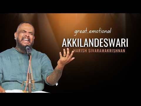 The Surprising TRUTH About Harish Sivaramakrishnan's Akhilandeswari