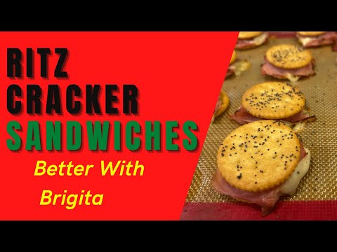 Ritz Cracker Sandwiches