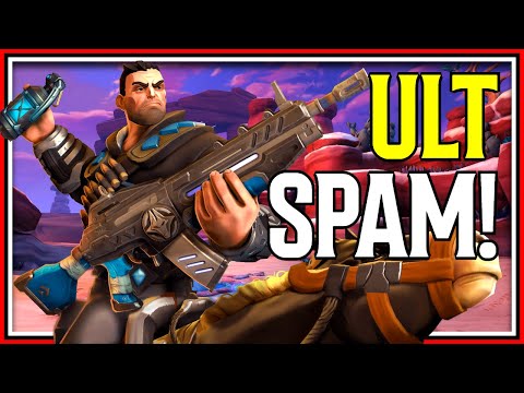 ULT SPAM Shrapnel Viktor is INSANE! - Paladins Viktor Gameplay