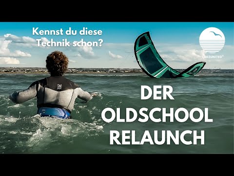 KITESURFEN: DIE OLDSCHOOL RELAUNCH TECHNIK - kennt heute fast keiner mehr, aber funktioniert super!