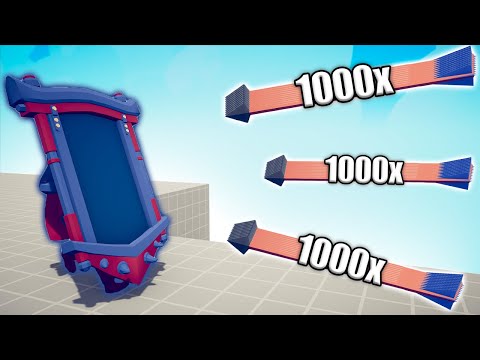 SUPERMAN MIRROR SHIELD vs 1000x OVERPOWERED UNITS - TABS | Totally Accurate Battle Simulator 2023