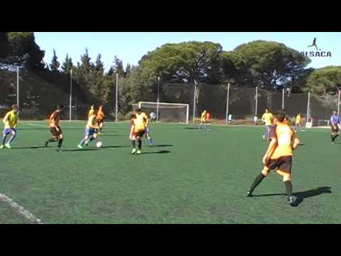 ALSACA2016 Balón de Cádiz CF "B" - ADJ Domingo Savio 2º Tiempo Jornada 28 Temporada 2015-16