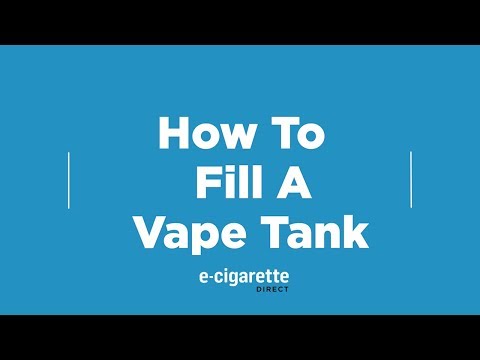 Part of a video titled How to Fill Vape Tanks - YouTube