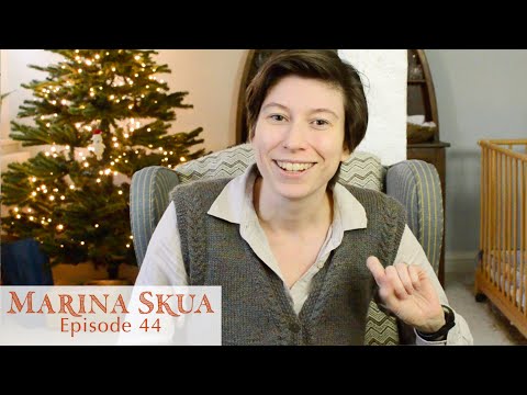 Marina Skua Ep 44 – Scrumper Waistcoat, hand-spun cable knitting and some small business realness
