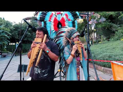 Qapaq Ñan - Alborada - Música Nativa - Jean Atauje y Aileen ( Quena y Zampoña) 🌎