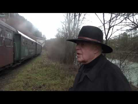 CHRISTKINDLZUG 24.12.2022 BAHNHOF GRÜNBURG DER 1. ZUG