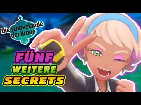 5 WEITERE SECRETS UND EASTER EGGS IN SCHNEELANDE DER KRONE | Pokémon Schwert & Schild DLC