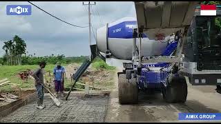 Aimix AS-3.5C Self Loading Concrete Mixer  