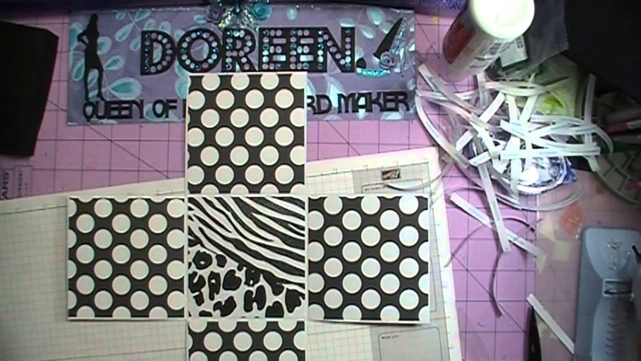 Explosion Box Tutorial (Pt 2) Layers & Embellishments