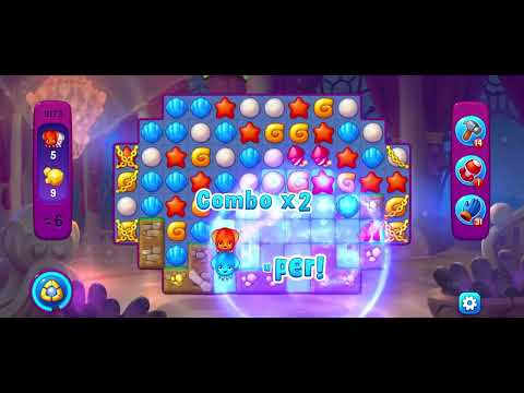 Fishdom 3173 - Super Hard Level (14 Moves)