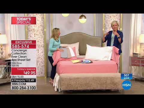 HSN | Concierge Collection Bedding 03.05.2018 - 12 AM