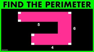 Find the Perimeter of the Irregular Shape