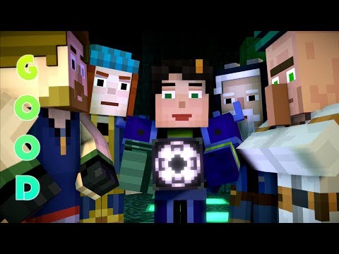 Minecraft Story Mode Season 2 - Episode 1 - Good Choices - Jesse is Friendly