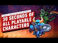 Shovel Knight Pocket Dungeon - 30 Seconds of All Playable Characters