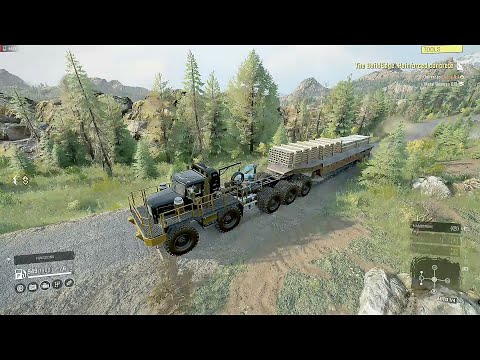 SnowRunner, Foothills of Sayan Ep.7 (The Build Edge. Reinforced Concrete)