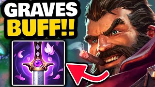new GRAVES BUFFS gives him MR so he can 1V9
