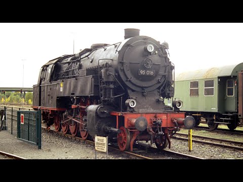 Locomotive portrait steam locomotive 95 016