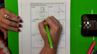 Cross sections and solids of revolution