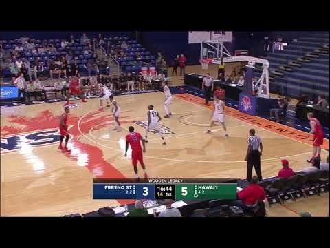 Fresno State G DeShon Taylor| 20 PTS 2 REB 5 AST!| WIN Over Hawaii