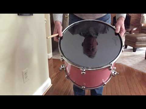 Aquarian Reflector drumhead