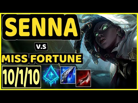 JUZINHO (SENNA) vs MISS FORTUNE - 10/1/10 KDA BOTTOM ADC GAMEPLAY - BR Ranked GRANDMASTER