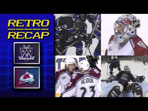 LA, Colorado legends battle in '01 playoffs classic | Retro Recap | Kings vs Avalanche