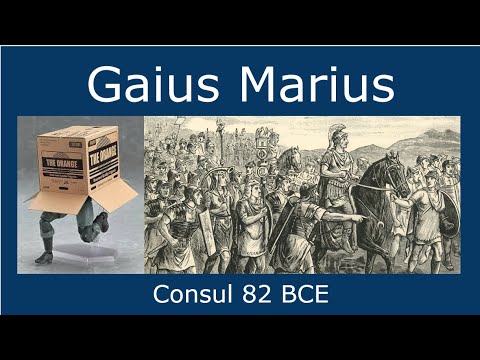 Gaius Marius, Consul 82 BCE