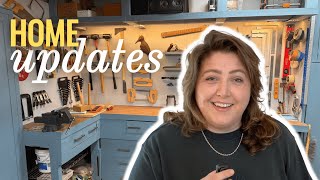 JUNE HOME UPDATES 🏠 Restoring Vintage Chairs, Garage Workshop Tour + More!