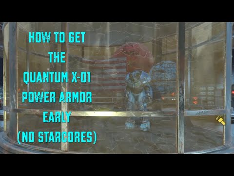 Fallout 4 ~ How To Get The Quantum X-01 Power Armor Early (0 Starcores)