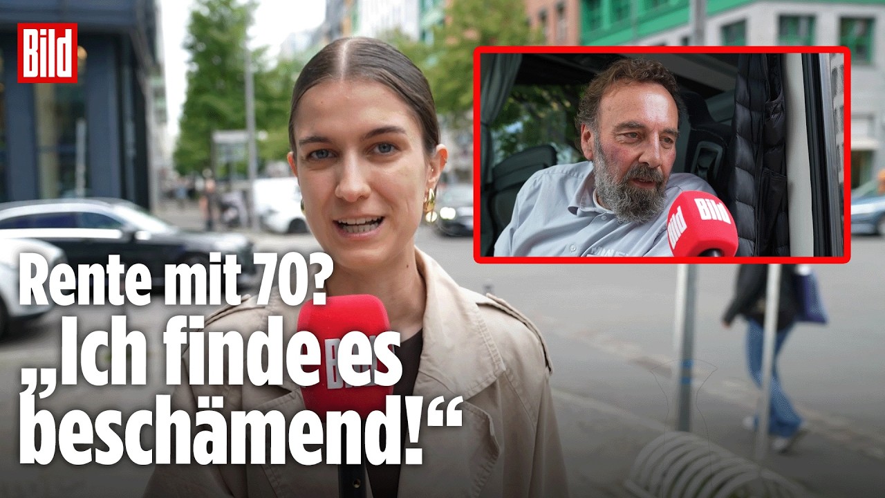 Umfrage zur Rente mit 70: So reagieren die Bürger auf die Merz-Pläne!