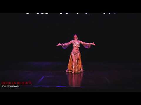 1° Lugar Dança do Ventre - Solo Profissional - CIAD Brasil 2023 - Cecília Kfouri