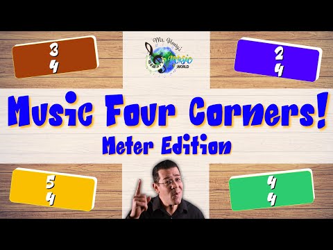 Four Corners Music Game: Meter Edition | Music Brain Break