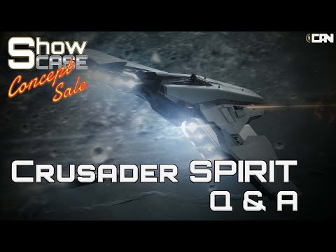 Star Citizen Crusader Spirit Q&A | ShowCase Concept Sale  [Deutsch/German]