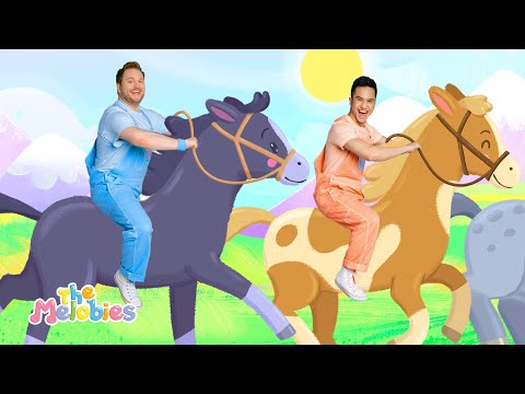 Horse Song | Melobies Kid Songs Nursery Rhymes #Melobies #animalsongsforkids #kidsong #kidshorsesong