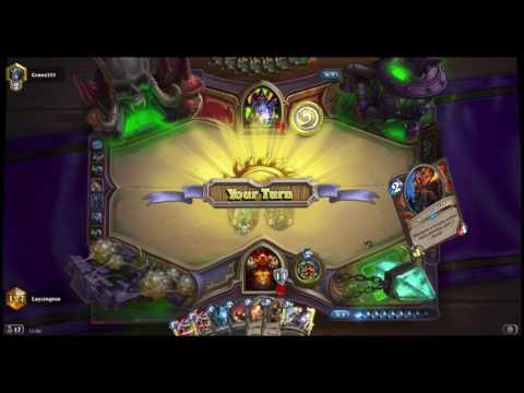 Hearthstone Ladder - Layzington (Warrior) vs Crane333 (Warlock)