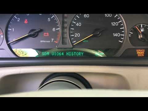 How To Access Onboard Computer Diagnostics 2002 Cadillac Eldorado Northstar V8 Method 1