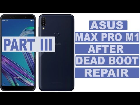 Asus Zenfone max pro M1 finger sensor and face unlock fix...
