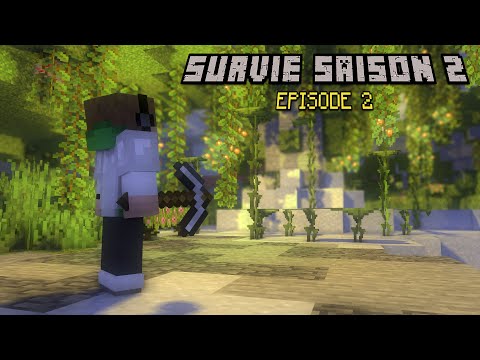 [SURVIE] Season 2 Episode 2: Cave Exploration!  - Minecraft