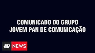 Jovem Pan se pronuncia sobre o requerimento da CPI da COVID apresentado por Renan Calheiros